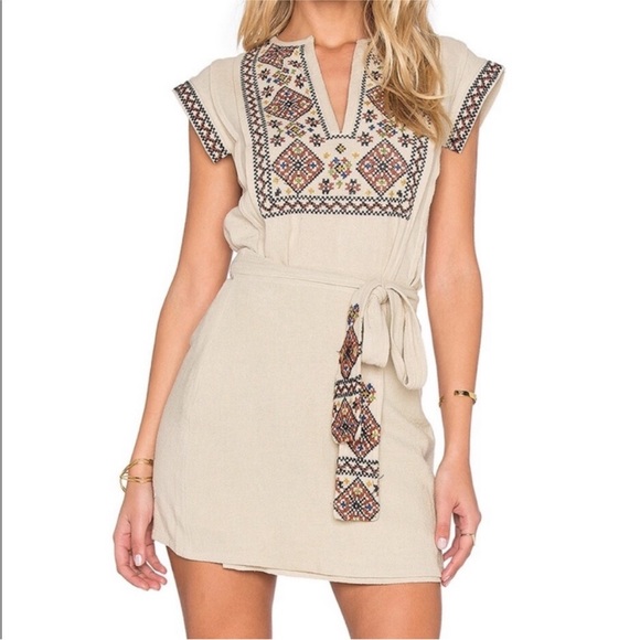 Free People Dresses & Skirts - Free people running wild embroidered dress
